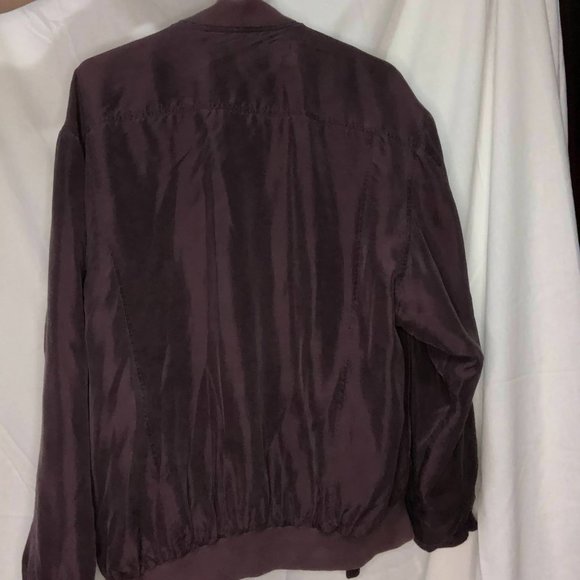 Purple Vintage Bomber Jacket - Picture 4 of 4